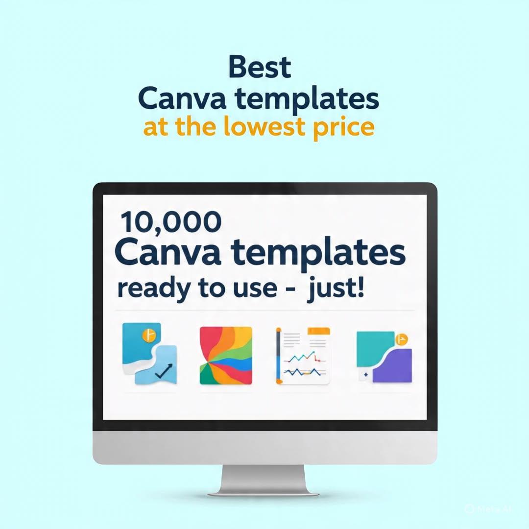 +10,000 canva templates